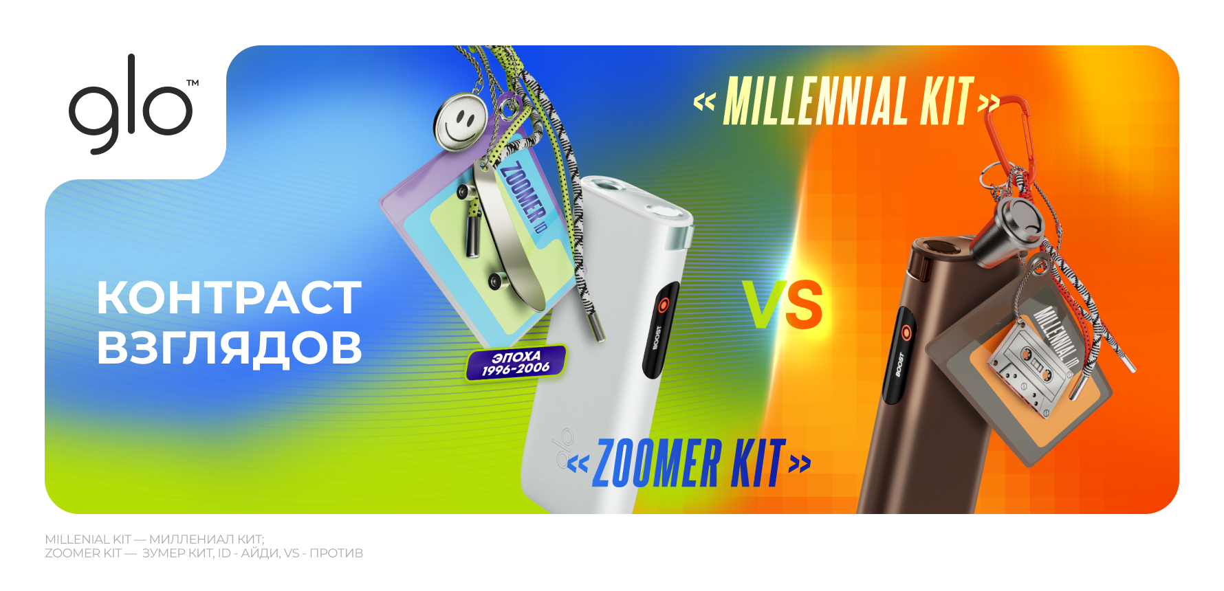 Миллениалы VS зумеры: создали наборы, вдохновленные двумя эпохами