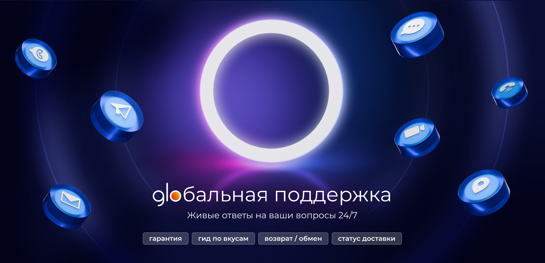 Служба поддержки glo™ — как связаться и получить консультацию