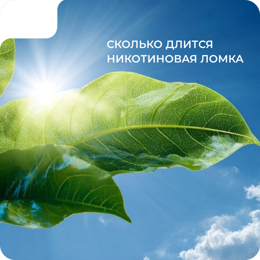 Сколько длится никотиновая ломка