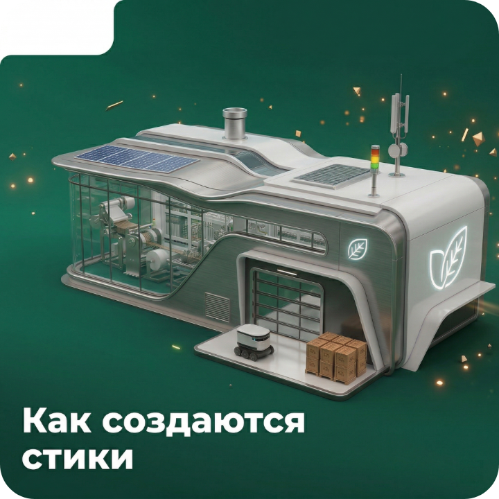 Как создаются стики