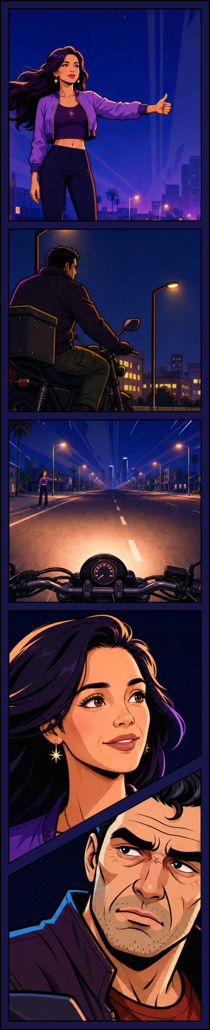 Комикс Glo City – Глава 2 Часть 2